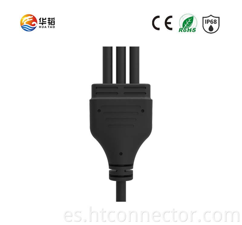 Y-shaped waterproof connection cable